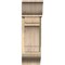 Ekena Millwork Merced Traditional Rough Sawn Bracket w/ Offset Brace, Douglas Fir, 8"W x 18"D x 26"H BKT0806X18X26MRC01RDF - alternate 2